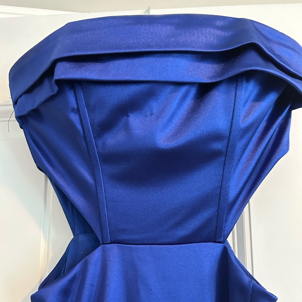 Blue formal long dress